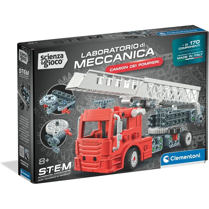 CLEMENTONI Laboratorio Di Meccanica Camion Dei Pompieri