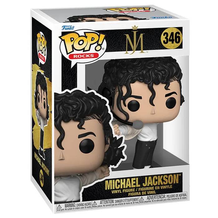 FUNKO Funko Pop Rocks Michael Jackson Superbowl 346 - FUPC0478