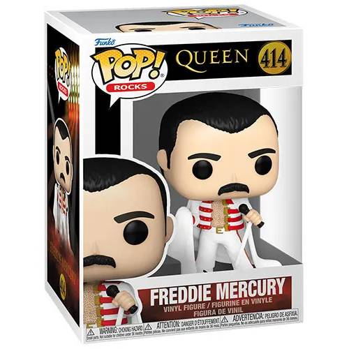 FUNKO Funko Pop Rocks Queen Freddie Mercury W/Cape 414 - FUPC1675