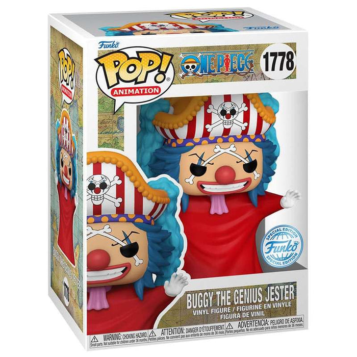 FUNKO Funko Pop One Piece Buggy The Genius Jester 1778 - FUPS0245