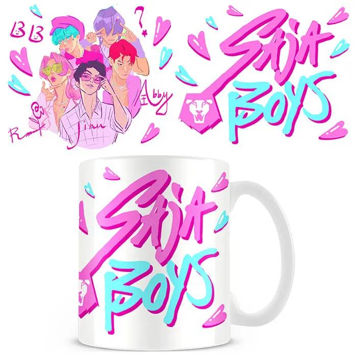 PYRAMID Tazza Kpop Demon Hunters Saja Boys - GTAZ0462