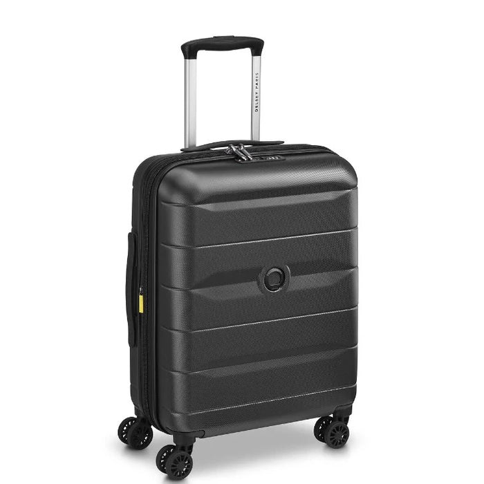 DELSEY Trolley Cabina Comete Nera 40 X 55 X 20/23 Cm Espandibile