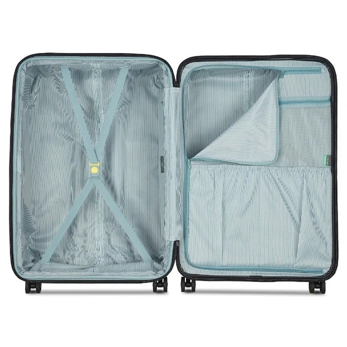DELSEY Trolley Comete Nera 50 X 76 X 32/35 Cm Estensibile