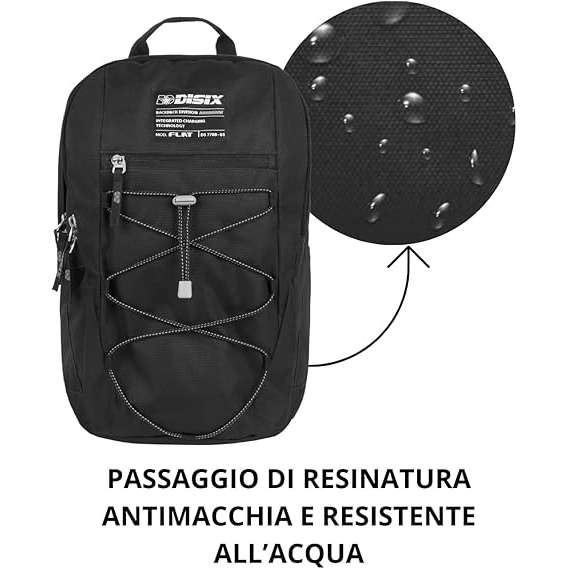 Zaino Flat Jet Black - DS22FBPP36