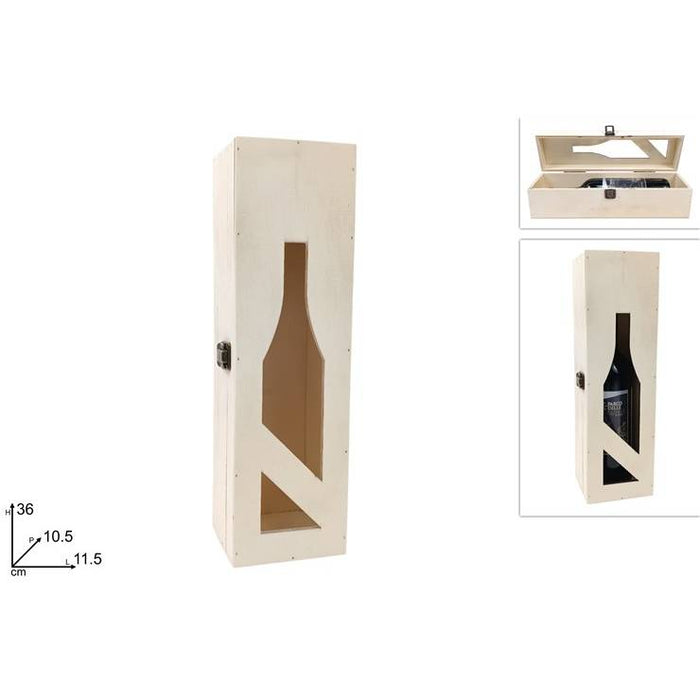 DUESSE Scatola Portabottiglie In Legno - 193044