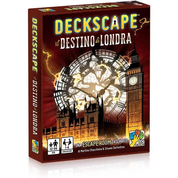 DV GIOCHI Deckscape Il Destino Di Londra - 4477