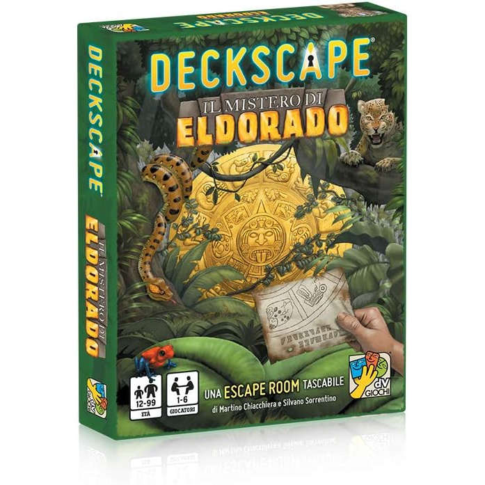 DV GIOCHI Deckscape Il Mistero Di Eldorado - 5701