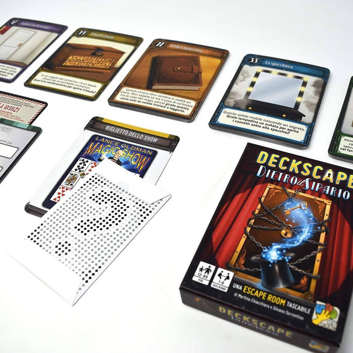 DV GIOCHI Deckscape Dietro Il Sipario - 5703