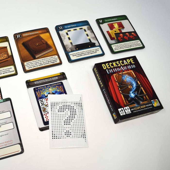 DV GIOCHI Deckscape Dietro Il Sipario - 5703