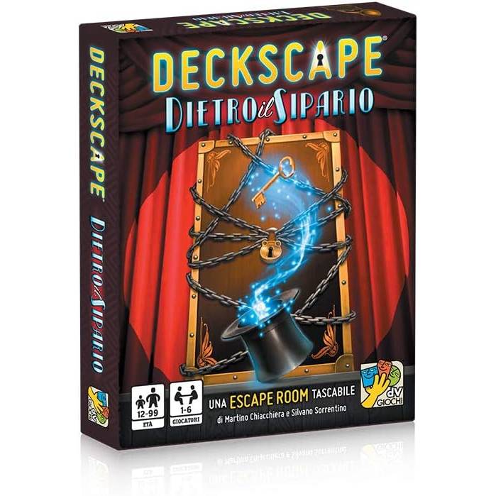 DV GIOCHI Deckscape Dietro Il Sipario - 5703