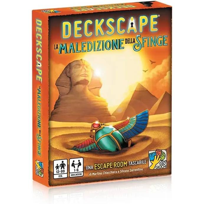 DV GIOCHI Deckscape La Maledizione Della Sfinge - 5709