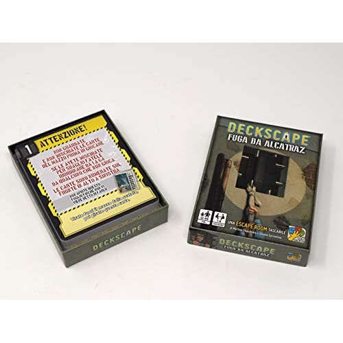 DV GIOCHI Deckscape Fuga Da Alcatraz - 5724