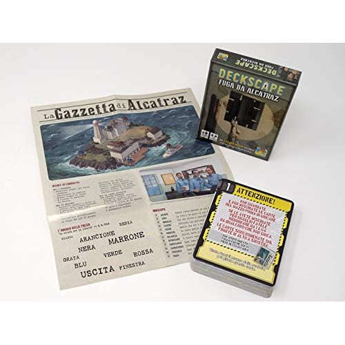 DV GIOCHI Deckscape Fuga Da Alcatraz - 5724