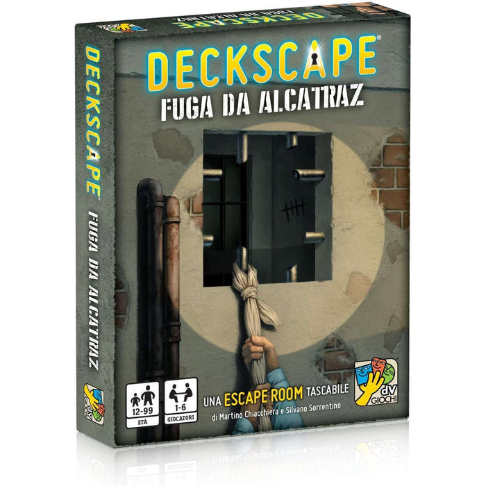 DV GIOCHI Deckscape Fuga Da Alcatraz - 5724