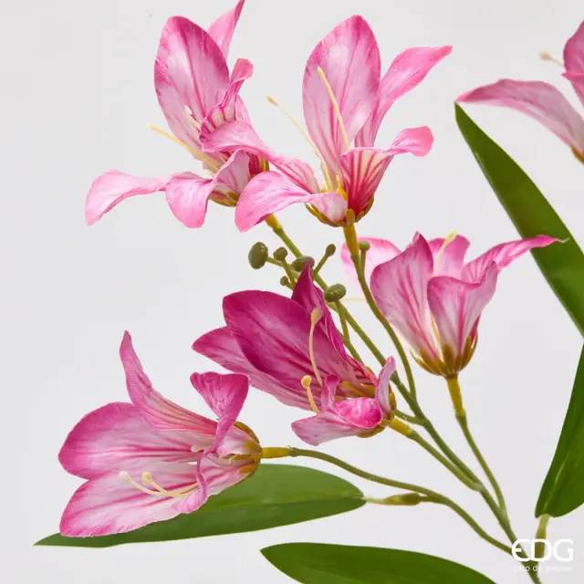 EDG Ramo Giglio Artificiale H 67 Cm Fucsia - 2100614A559
