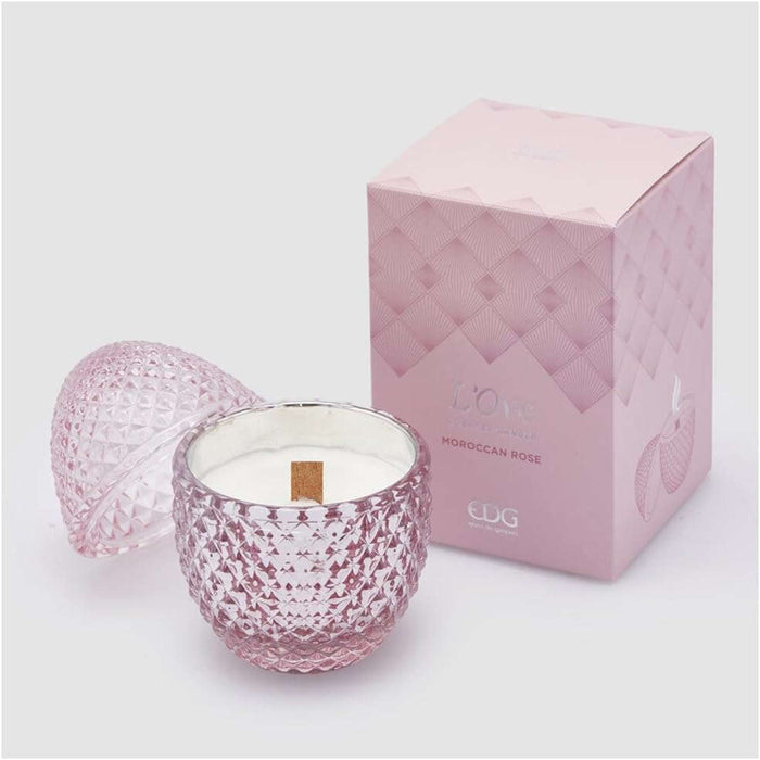 Candela Uovo Con Profumo Moroccan Rose - 6100007AMOR