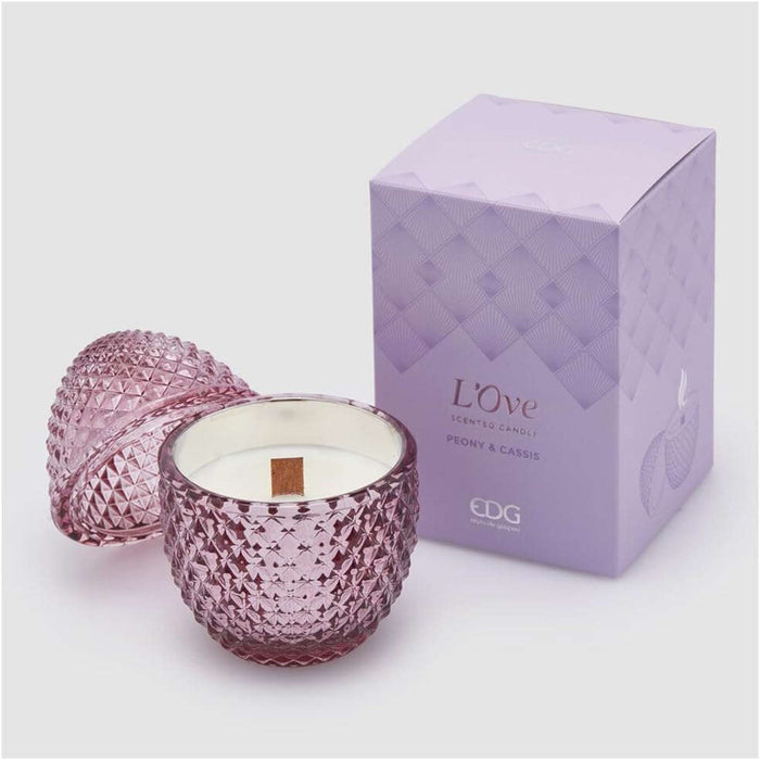 Candela Uovo Con Profumo Peonia E Cassis - 6100007APEC