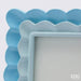 EDG Portafoto Cornice Balze Rettangolare H 20 Cm L 15 Cm Blu - 7600274A800