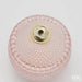 EDG Contenitore Decorativo Con Micro Quadretti Bombato H 14,5 Cm D 10,5 Cm Rosa - 8101417A500