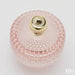 EDG Contenitore Decorativo Con Micro Quadretti Bombato H 11,5 Cm D 8,5 Cm Rosa - 8101418A500