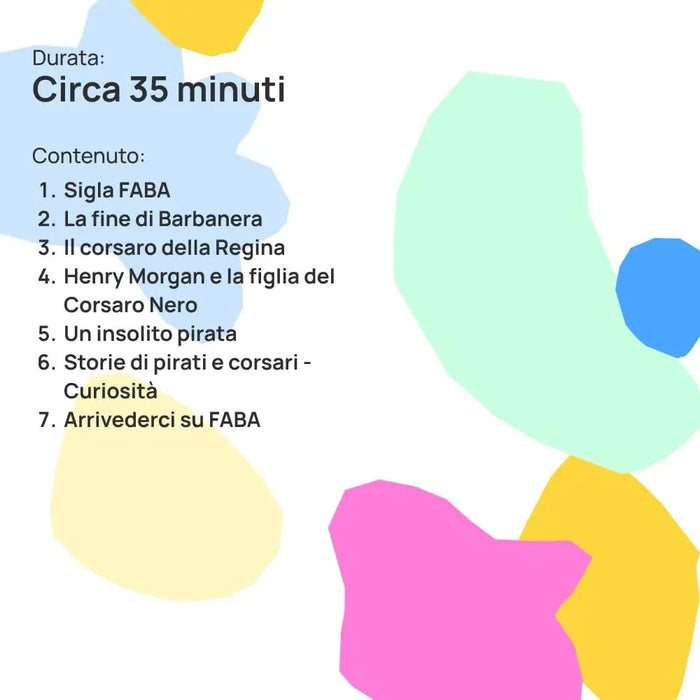 FABA Storie Di Pirati E Corsari