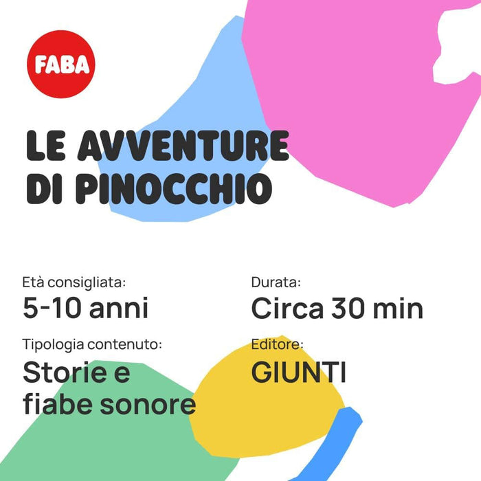 FABA Le Avventure Di Pinocchio - FFR10012