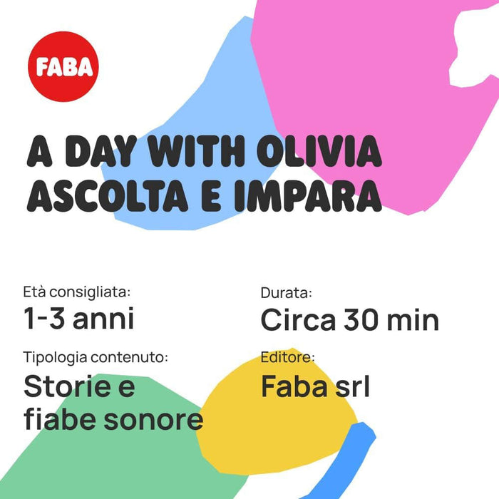 FABA A Day With Olivia Ascolta E Impara - FFR10018