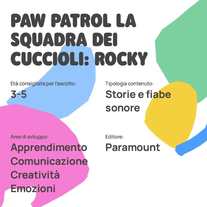 FABA La Squadra Dei Cuccioli Rocky