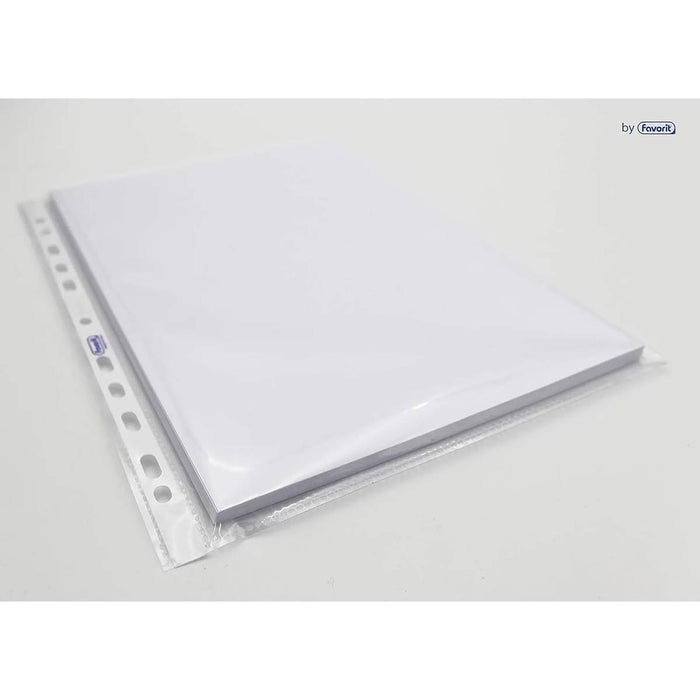 FAVORIT 50 Buste Forate Lucide Alto Spessore 22X30Cm - 100460120