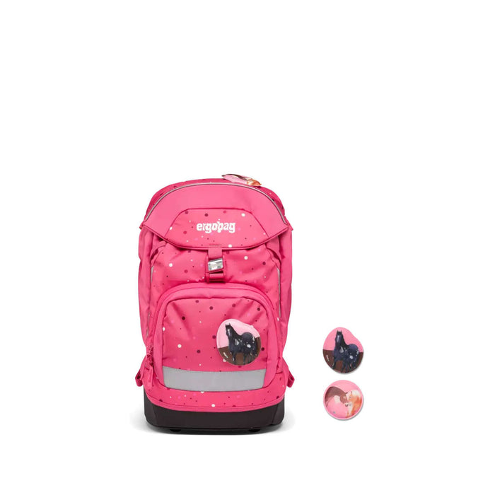 FOND OF Ergobag Zaino Prime Rosa Horse Bear - EBA-SIN-001-A17