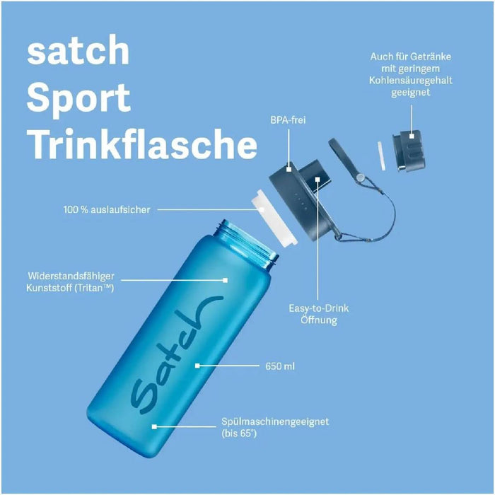 FOND OF Satch Sport Borraccia Blue - SAT-TBO-001-321