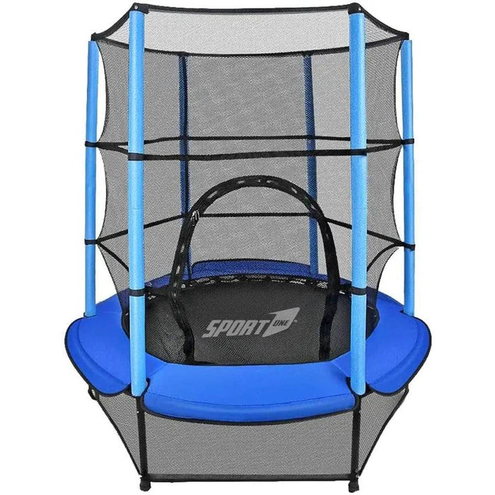 MANDELLI Tappeto Elastico Trampolino 140Cm Con Rete Protezione Sport1 - 704200051