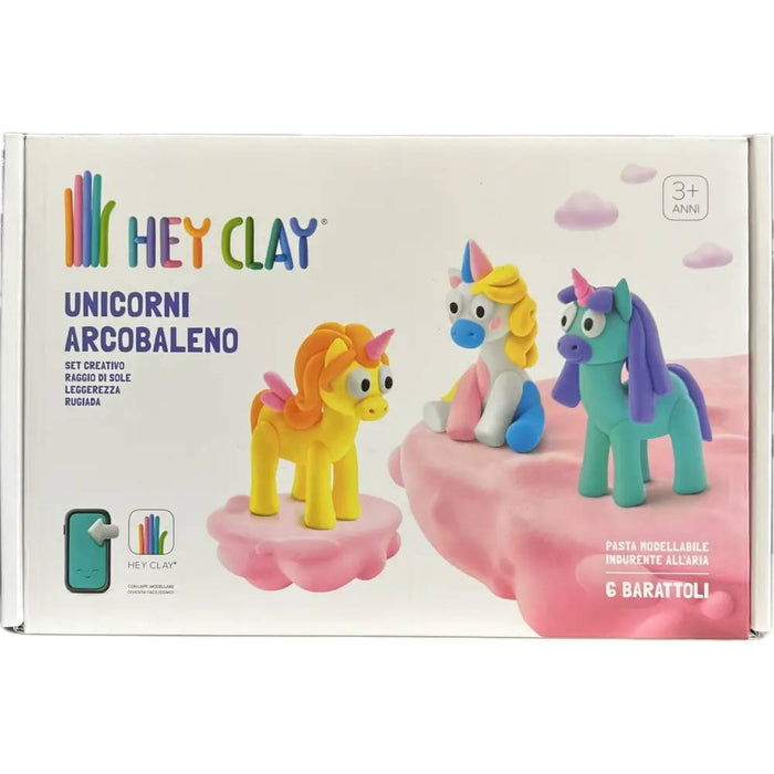 MANDELLI Hey Clay Set Pasta Modellabile Unicorni - 705600446