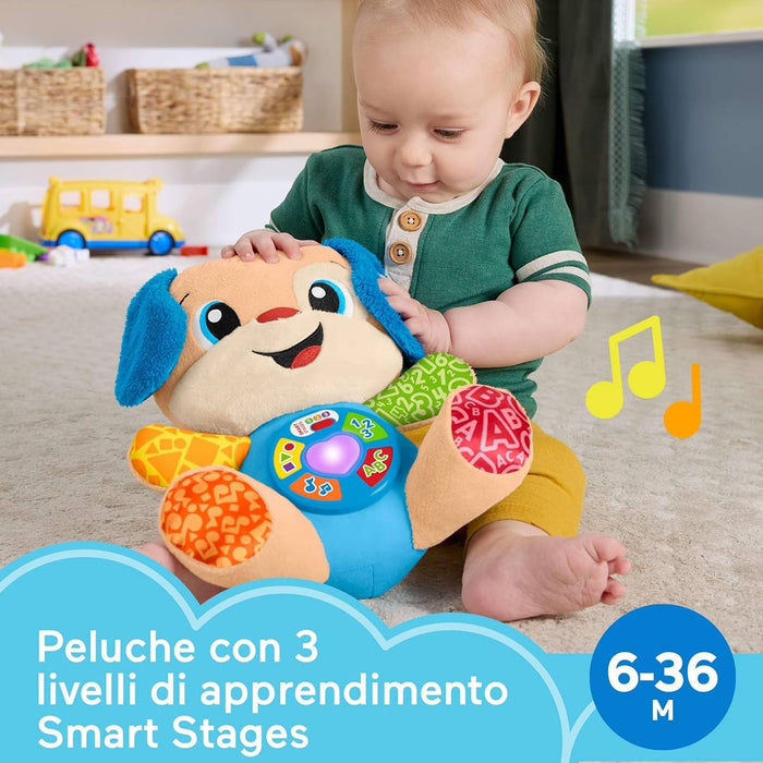 Il Cagnolino Smart Stages Ridi & Impara, Giocattolo Per Bambini 6+ Mesi - FPM51