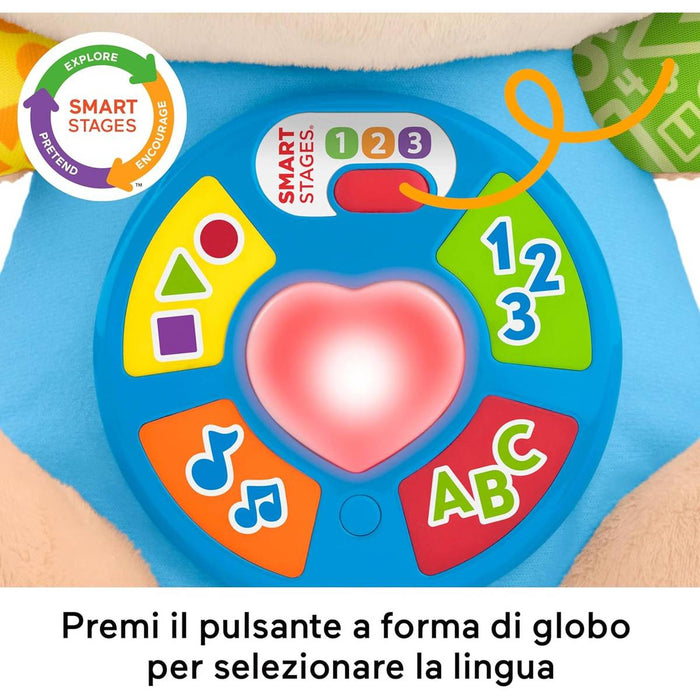 Il Cagnolino Smart Stages Ridi & Impara, Giocattolo Per Bambini 6+ Mesi - FPM51