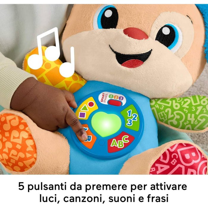 Il Cagnolino Smart Stages Ridi & Impara, Giocattolo Per Bambini 6+ Mesi - FPM51