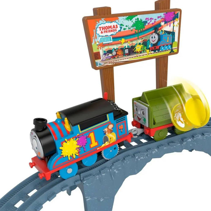 FISHER PRICE Trenino Thomas Pista Avventure A Colori - HTN34