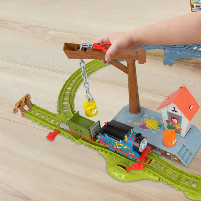 FISHER PRICE Trenino Thomas Pista Avventure A Colori - HTN34