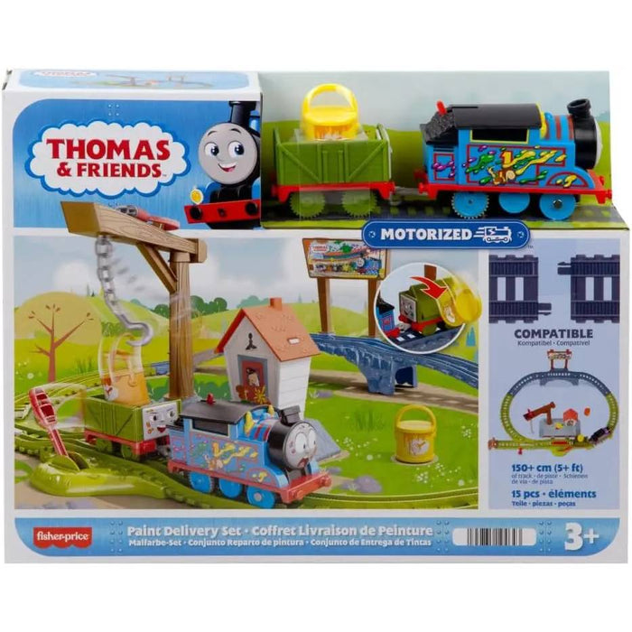 FISHER PRICE Trenino Thomas Pista Avventure A Colori - HTN34