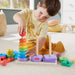 FISHER PRICE Set 3 Piramidi In Legno - HXT76
