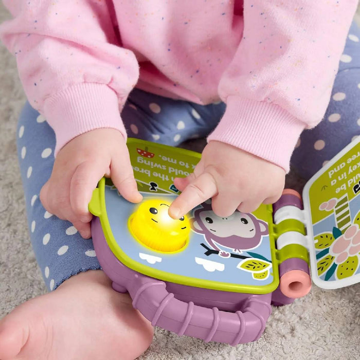 FISHER PRICE Il Libro Delle Canzoncine Della Scimmietta Viola - JFN06