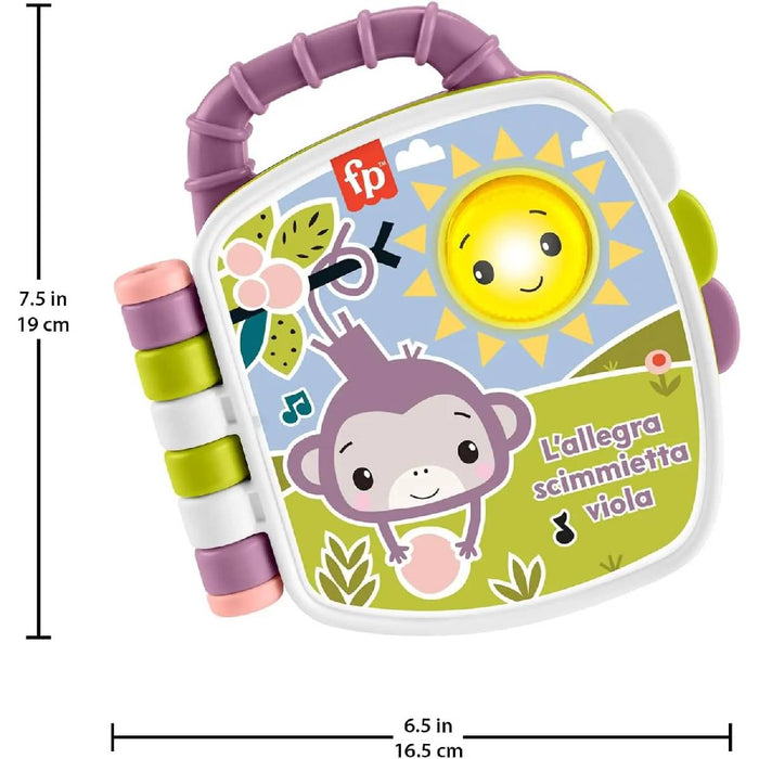 FISHER PRICE Il Libro Delle Canzoncine Della Scimmietta Viola - JFN06