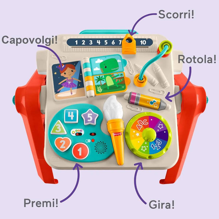FISHER PRICE Tavolino Attività 4 In 1 - JGW89