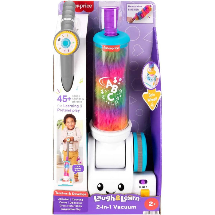 FISHER PRICE Aspirapolvere E Spolverino 2 In 1 - JMM34