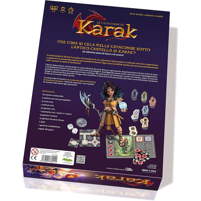 CREATIVAMENTE Le Catacombe Di Karak Gioco Dungeon - 211