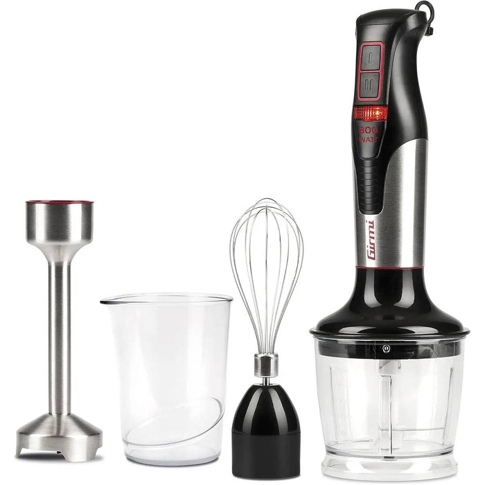 GIRMI Mx39 Mixer Immersione 800W Con Kit - MX39