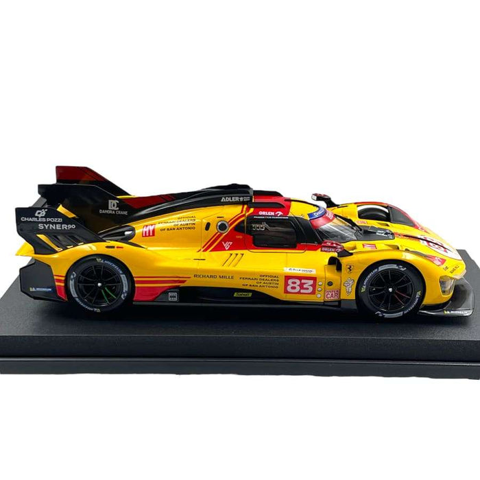 GOLIATH Burago Ferrari 499P 24H Lemans Hypercar 2024 N 83 1/18 - BRG18-16304