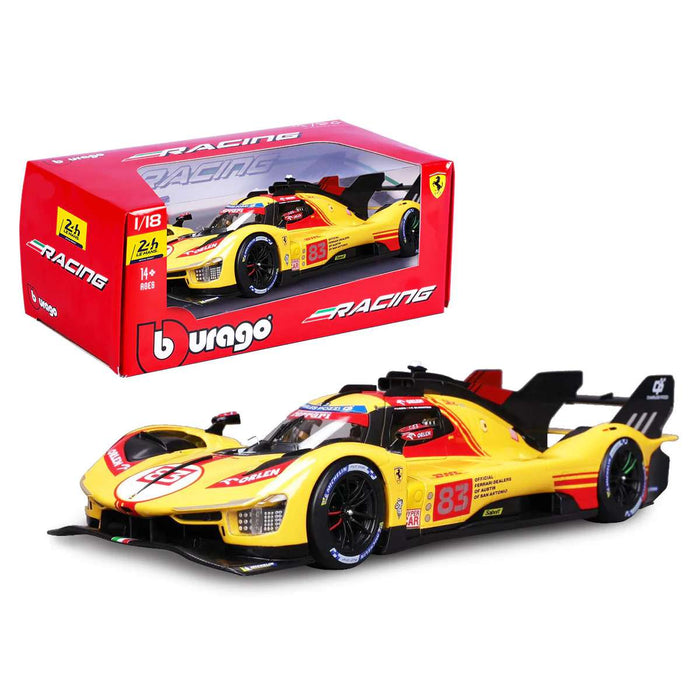 GOLIATH Burago Ferrari 499P 24H Lemans Hypercar 2024 N 83 1/18 - BRG18-16304