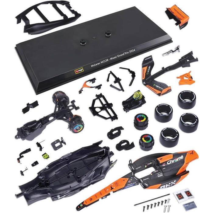 GOLIATH Bburago Mclaren Mcl38 2024 Kit Di Montaggio Scala 1:24 - BRG18-28504
