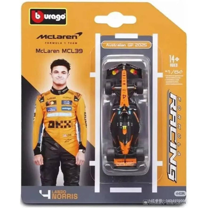 GOLIATH Burago Mclaren Mcl 39 Norris 1:64 - Brg18-58001N - BRG18-58001N